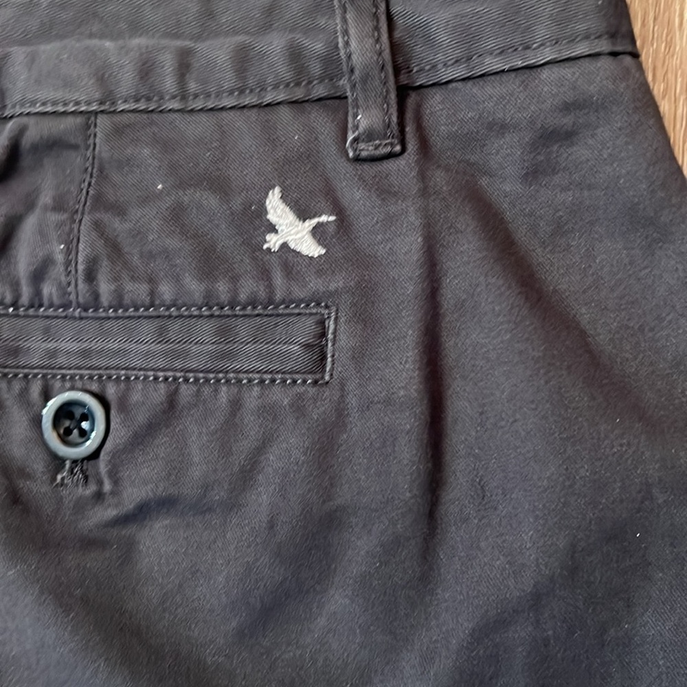 Eddie Bauer - NEW dark gray cuff short, Legend wash cotton, dark gray, 10. - Picture 8 of 10